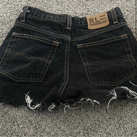 Dark Wash RL Denim Shorts - Picture 1 of 6
